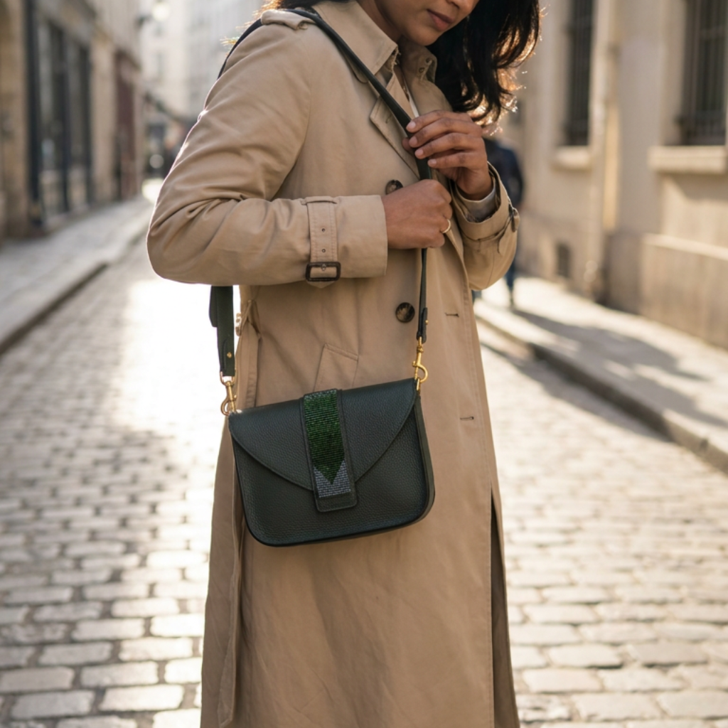 Rue du Dragon Leather Bag