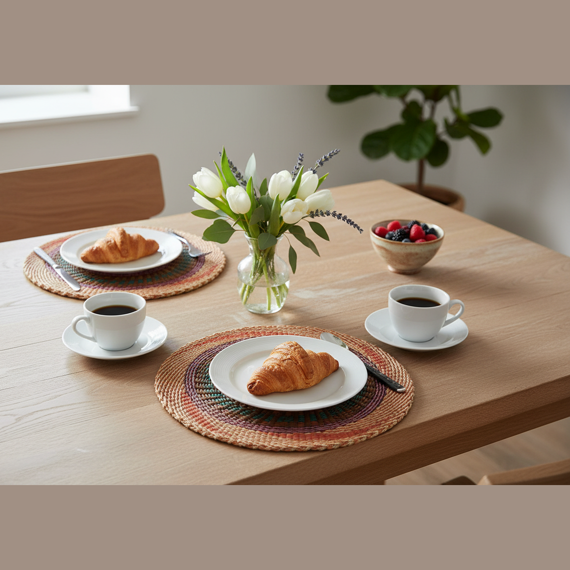 Placemats 12" Set of 4 – Desert Spiral