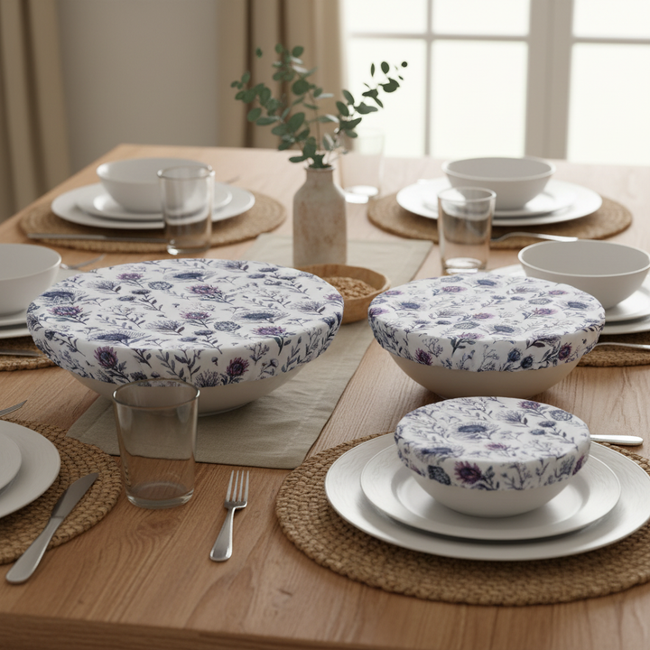 Food Cover Set of 3 Frostie – Fynbos Fever Dining Table