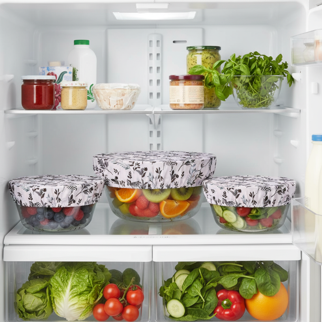 Food Cover Set of 3 Frostie – Safari Stripes Fridge