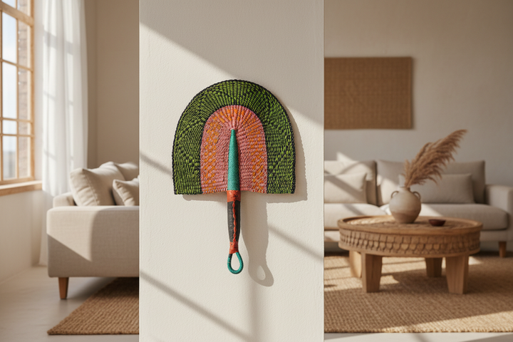 Forest Rhythm – Wall Décor Brown Handle