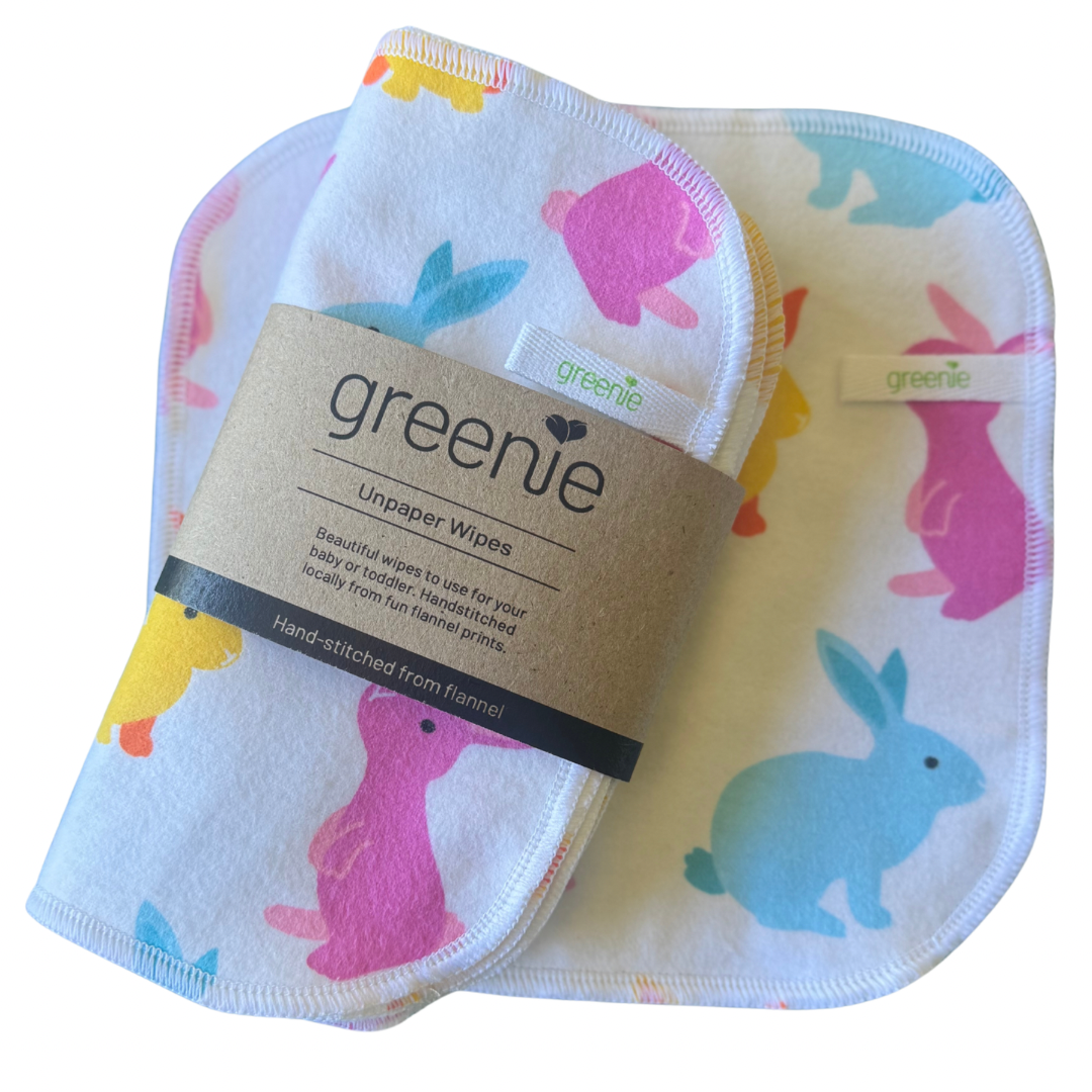 Unpaper Wipes – Pack of 8 – Bunnies
