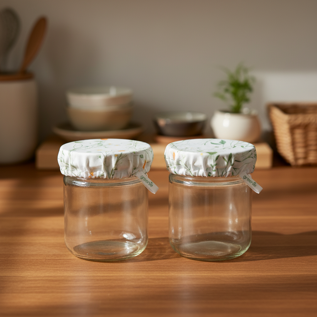 CanCan Set of 2 – Country Garden on cans