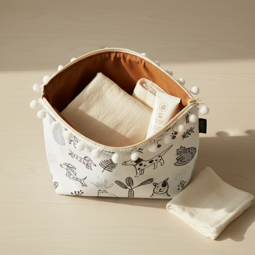 Waterproof Baby Wipe & Toiletry Pouch