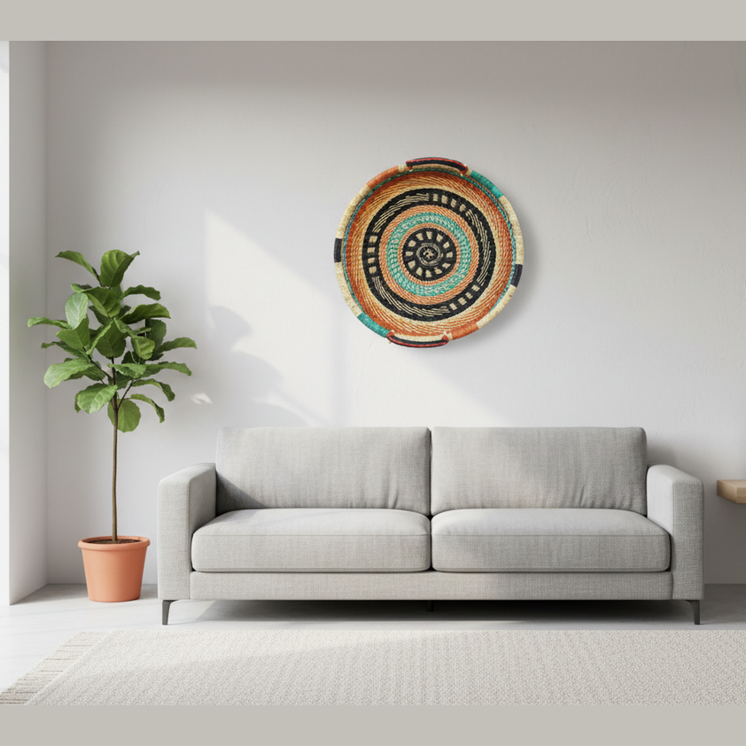 Handwoven Wall & Table Décor Tray